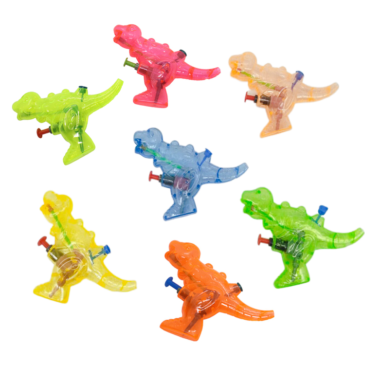 Kids Toys Videos - 3/6/12pcs Mini Dinosaur Water Gun Children