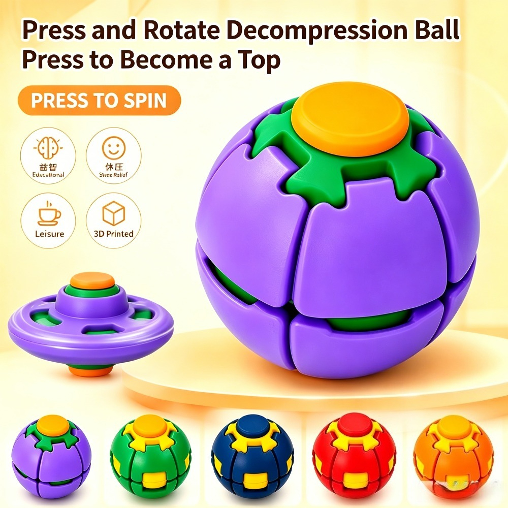 Kids & Toys Expo Saudi Arabia - Transforming Fidget Spinner Ball Press To