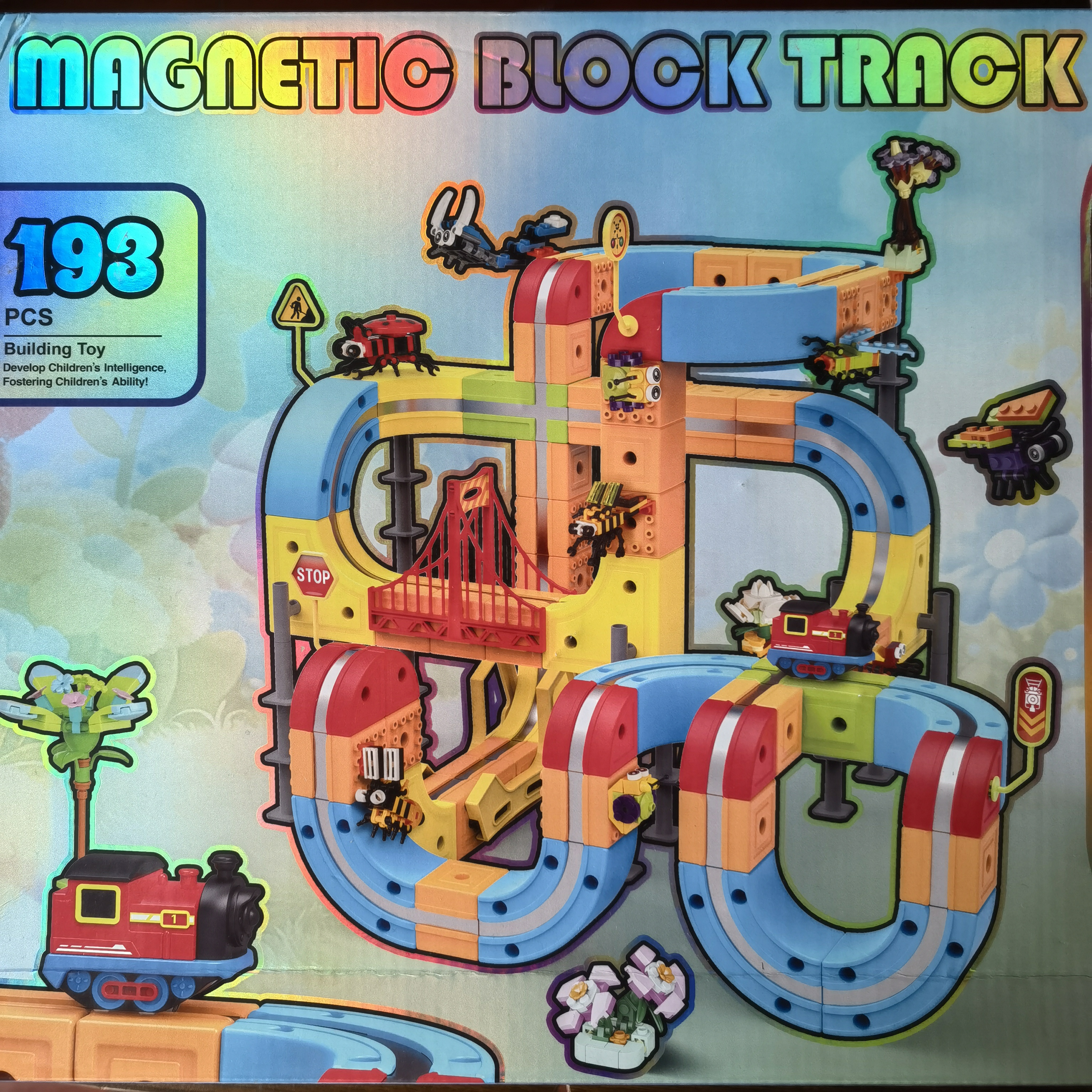 Kids Toys Blocks - 2026 New DIY Magnetic Track Building