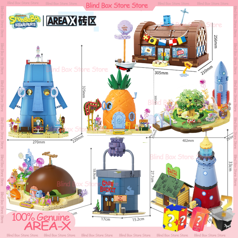 Areax Spongebob Bikini Bottom  - Kids Toys Blocks incelemesi ve fiyatı