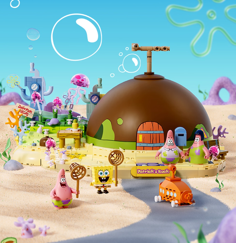 Areax Spongebob Bikini Bottom  - Kids Toys Blocks incelemesi ve fiyatı
