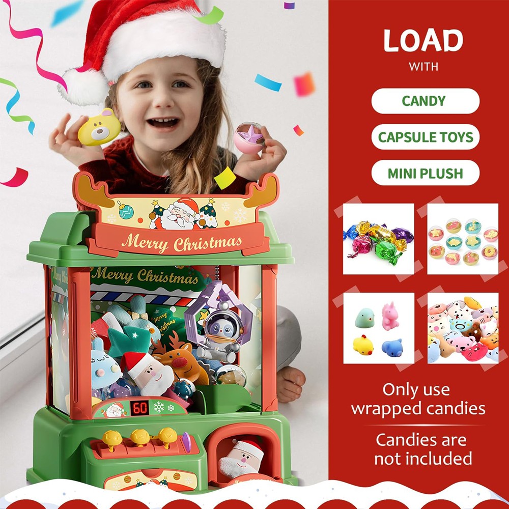 Christmas Claw Machine For Kid - Kids Toys Vending Machine incelemesi ve fiyatı