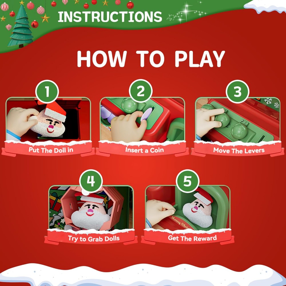 Christmas Claw Machine For Kid - Kids Toys Vending Machine incelemesi ve fiyatı