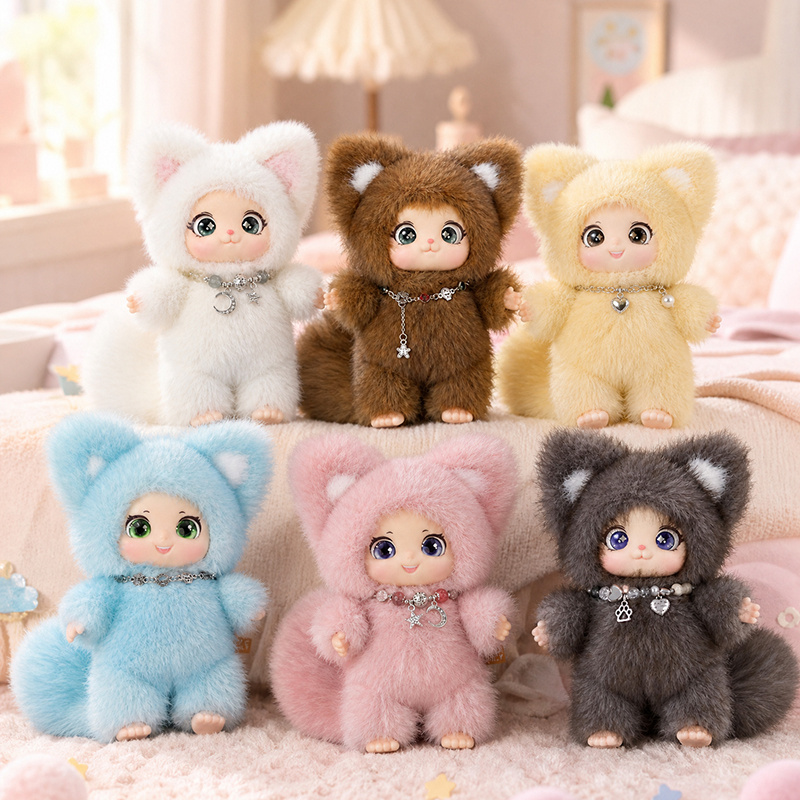 Kawaii Fox Plush Toy Fox Vinyl - Kids Toys Animal incelemesi ve fiyatı