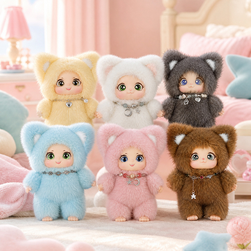 Kawaii Fox Plush Toy Fox Vinyl - Kids Toys Animal incelemesi ve fiyatı