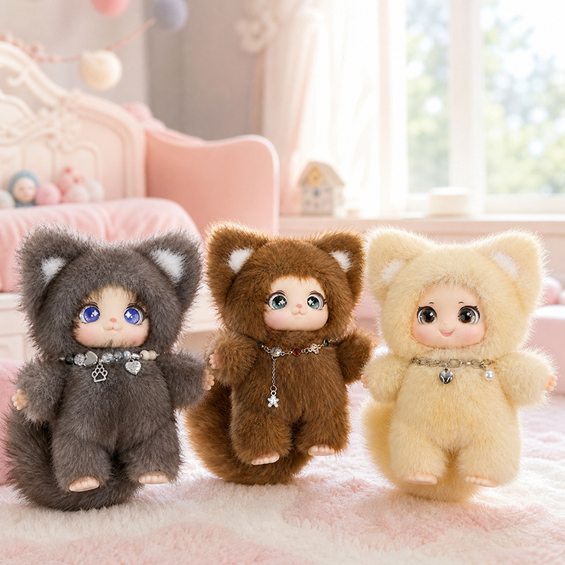 Kawaii Fox Plush Toy Fox Vinyl - Kids Toys Animal incelemesi ve fiyatı