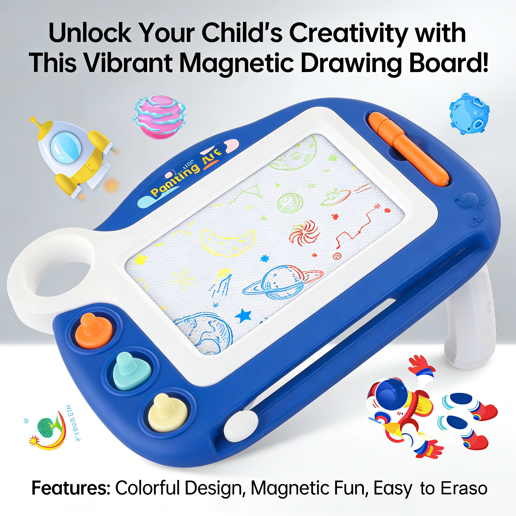 Children's Multifunctional Mag - Magnetic Drawing Board incelemesi ve fiyatı