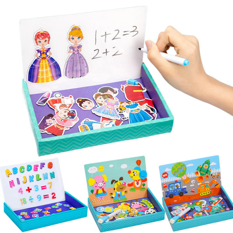 Multifunction Animal Puzzle Pa - Magnetic Drawing Board incelemesi ve fiyatı