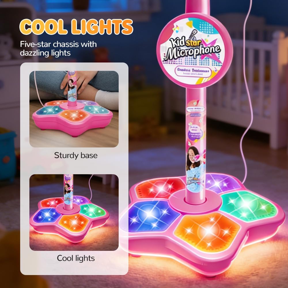 Kids Microphone Stand Toy Port - Kids Microphone Karaoke incelemesi ve fiyatı