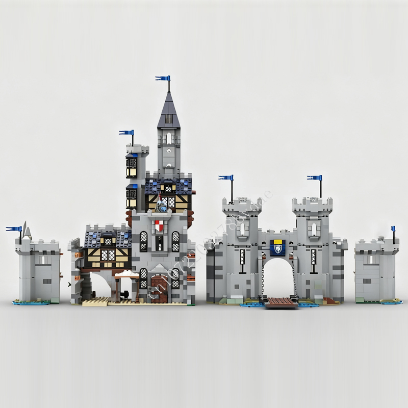 2350PCS MOC Medieval Castle Pu - Kids Toys Horse incelemesi ve fiyatı