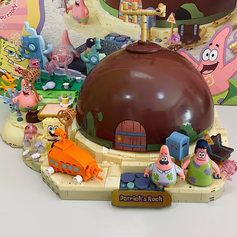 Spongebob Patrick Star Rock Ho - Kids Toys Blocks incelemesi ve fiyatı
