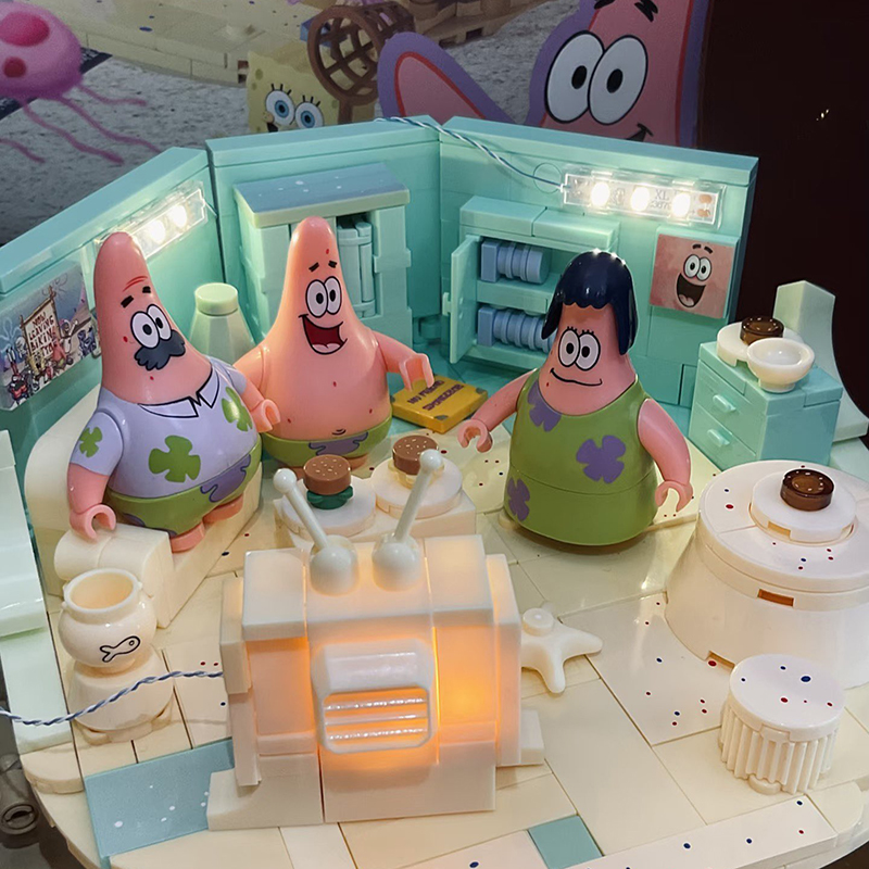 Spongebob Patrick Star Rock Ho - Kids Toys Blocks incelemesi ve fiyatı