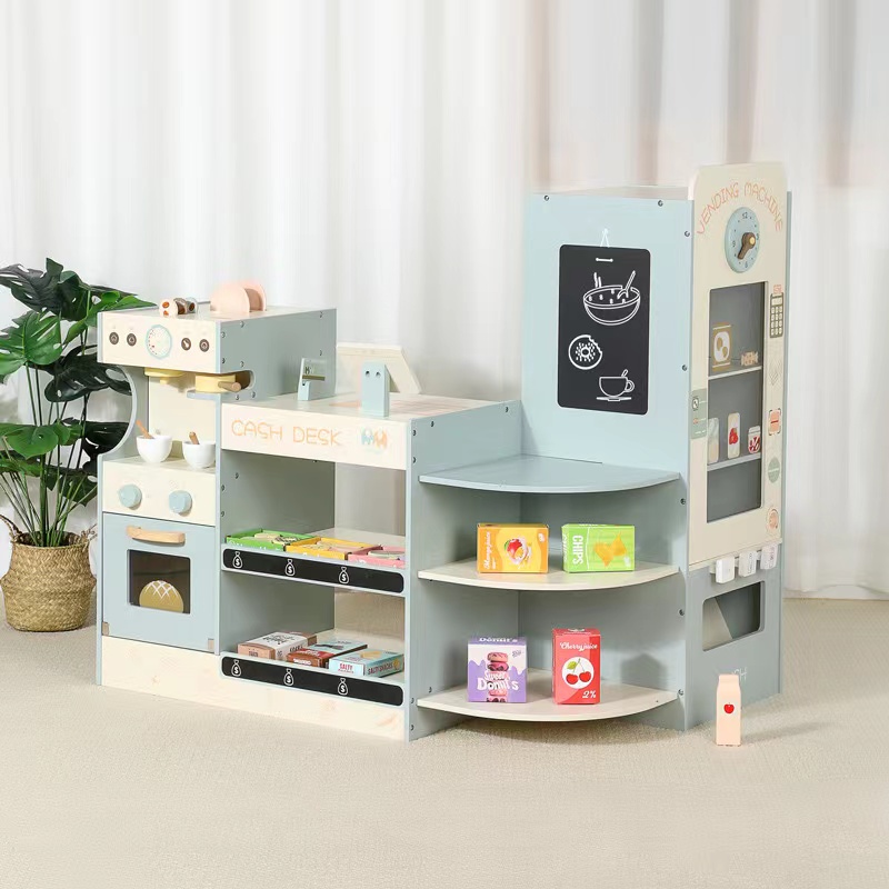 Kids Wooden Grocery Store Play - Kids Toys Vending Machine incelemesi ve fiyatı
