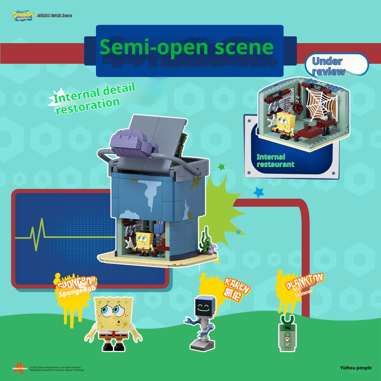 Spongebob Bikini Bottom Drivin - Kids Toys Blocks incelemesi ve fiyatı