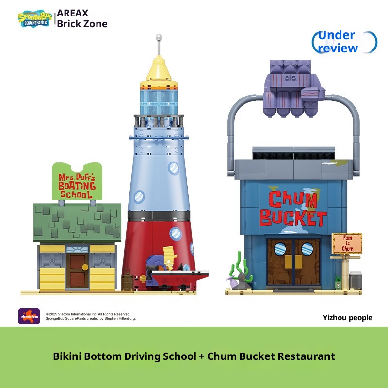 Spongebob Bikini Bottom Drivin - Kids Toys Blocks incelemesi ve fiyatı