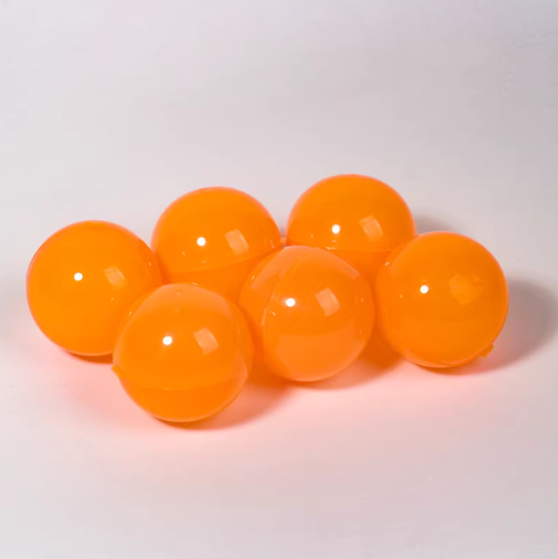 100-500Pcs 4CM Orange Plastic  - Kids Toys Vending Machine incelemesi ve fiyatı
