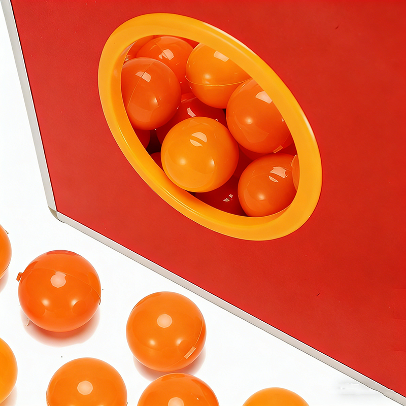 100-500Pcs 4CM Orange Plastic  - Kids Toys Vending Machine incelemesi ve fiyatı