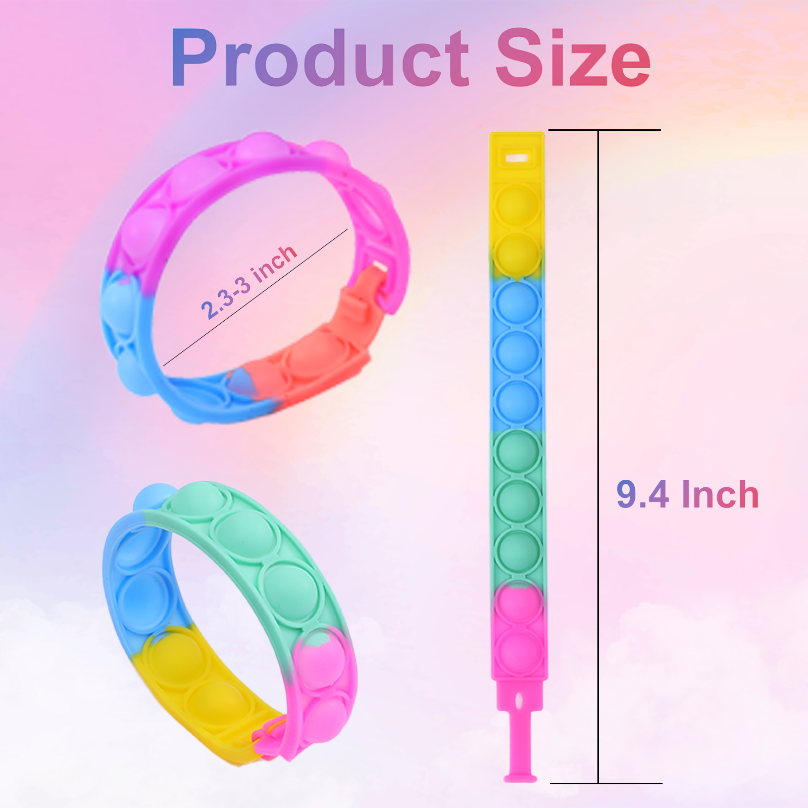 Rainbow Fidget Toys for Stress - Kids & Toys Expo Saudi Arabia incelemesi ve fiyatı