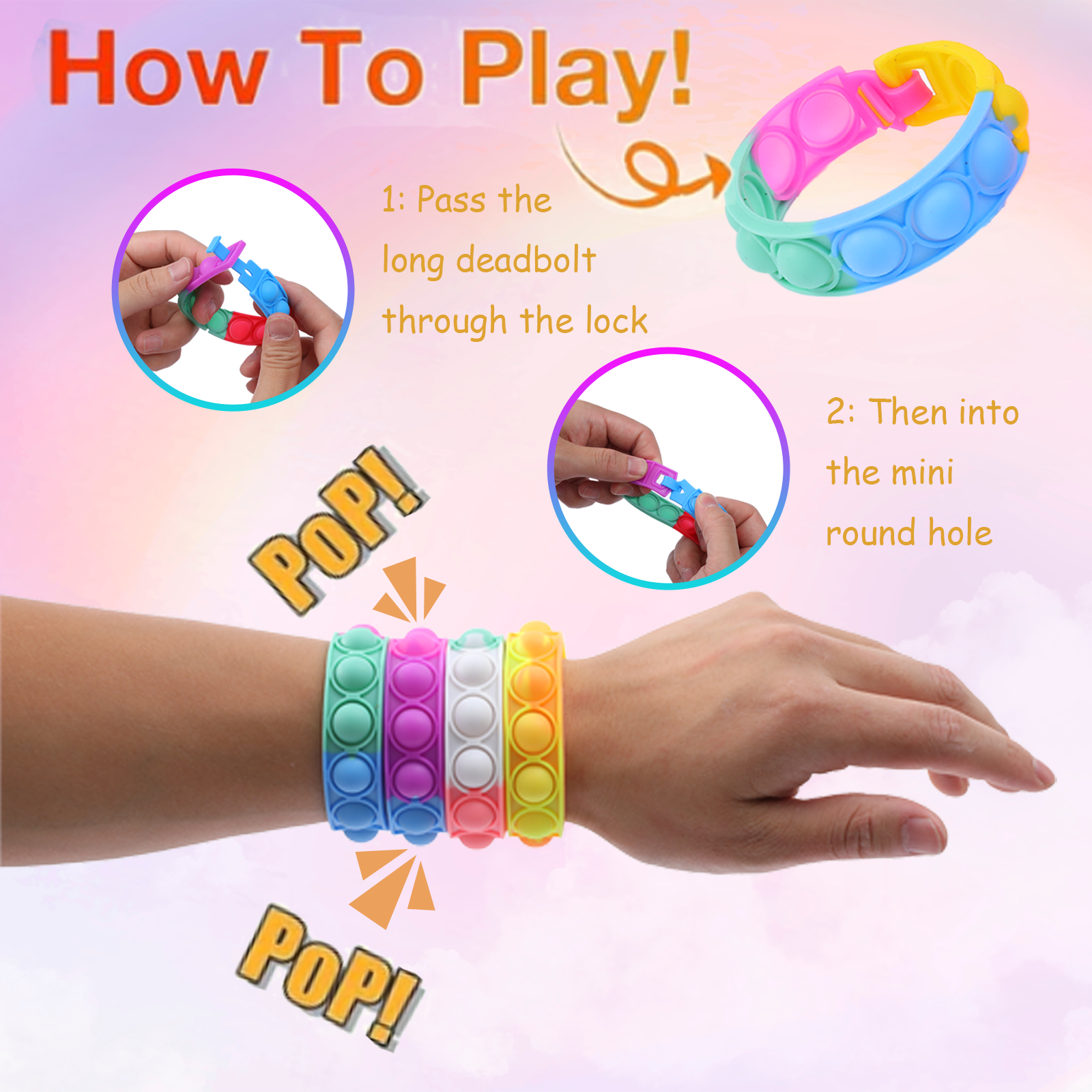 Rainbow Fidget Toys for Stress - Kids & Toys Expo Saudi Arabia incelemesi ve fiyatı