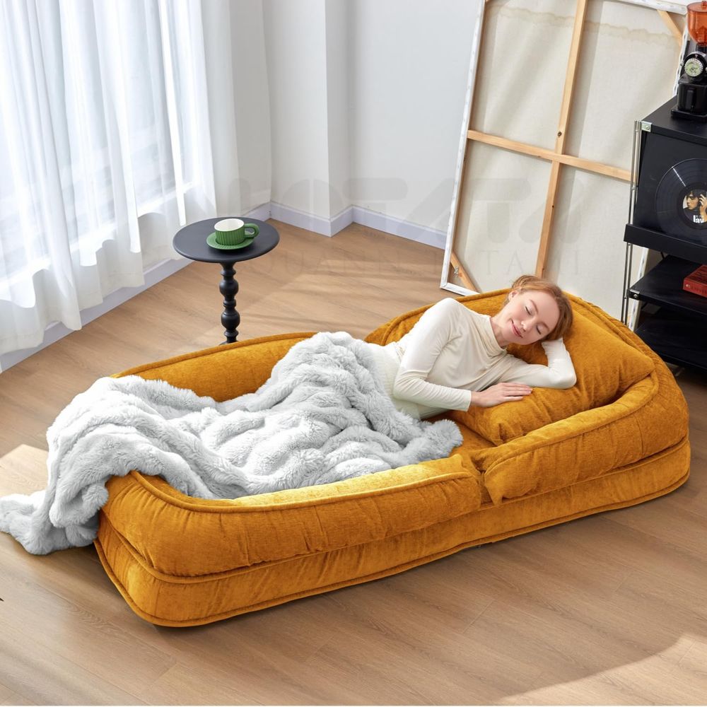 Foldable Lazy Sofa Bed Floor C - Kids & Toys Expo Saudi Arabia incelemesi ve fiyatı