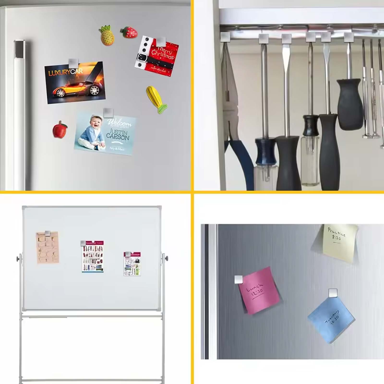 50/100 Pcs Small Square Magnet - Magnetic Drawing Board incelemesi ve fiyatı