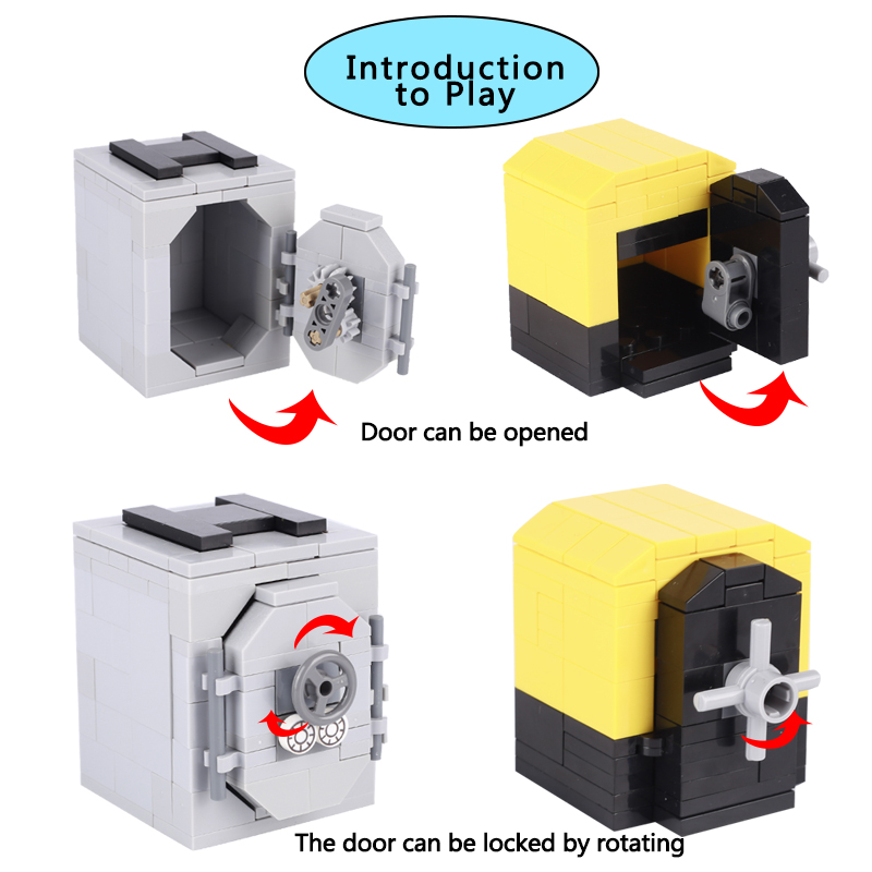MOC Safe Deposit Box Model Bui - Kids Toys Vending Machine incelemesi ve fiyatı