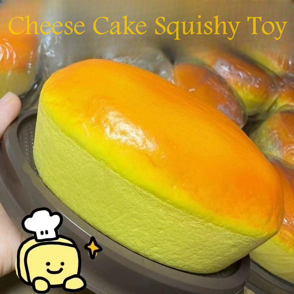 Squishy Simulated Cheesecake S - Kids & Toys Expo Saudi Arabia incelemesi ve fiyatı