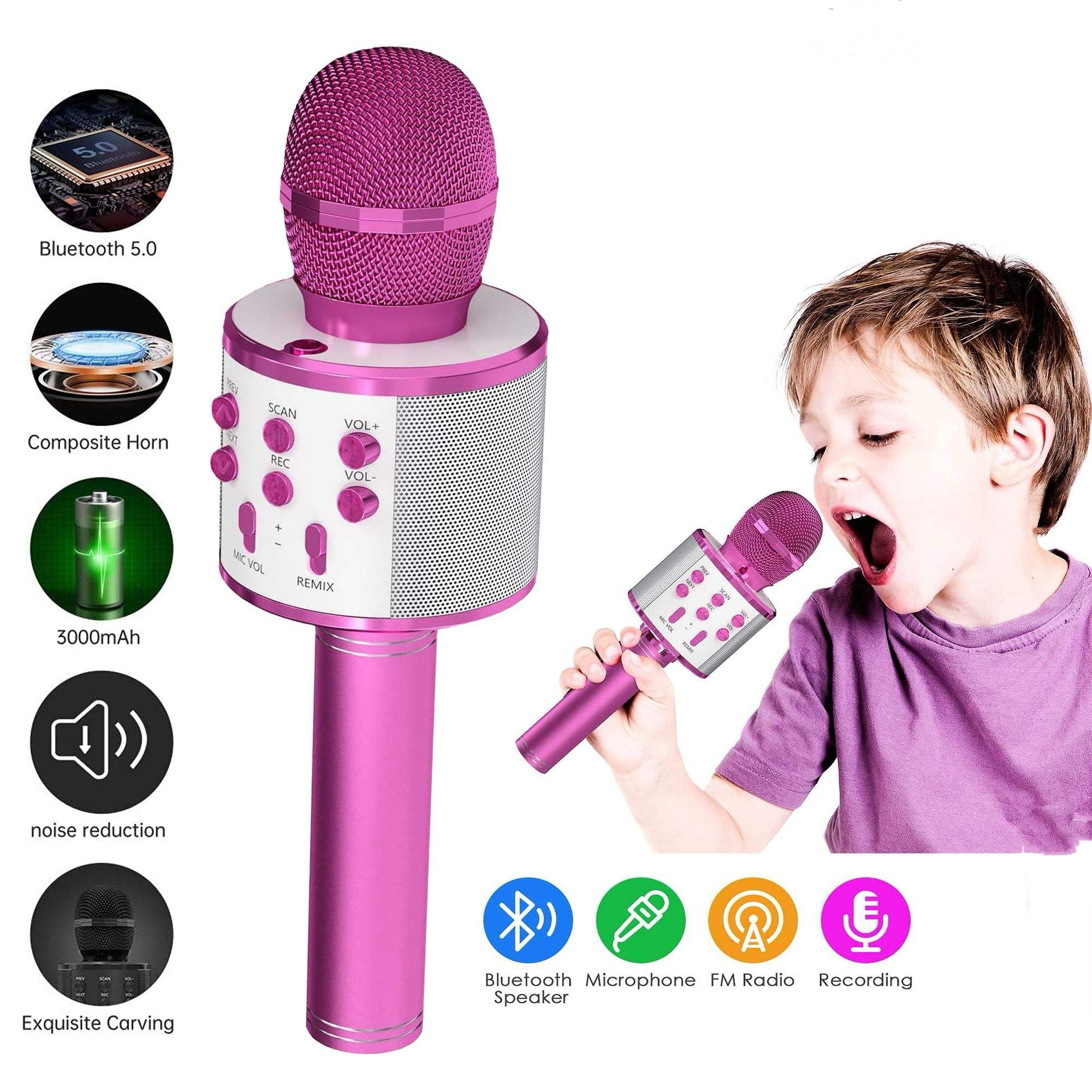 Kids Karaoke Microphone for Gi - Kids Microphone Karaoke incelemesi ve fiyatı