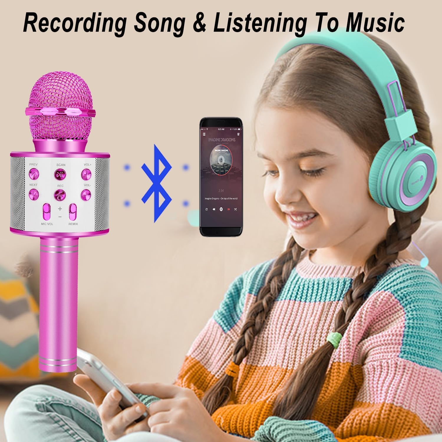 Kids Karaoke Microphone for Gi - Kids Microphone Karaoke incelemesi ve fiyatı