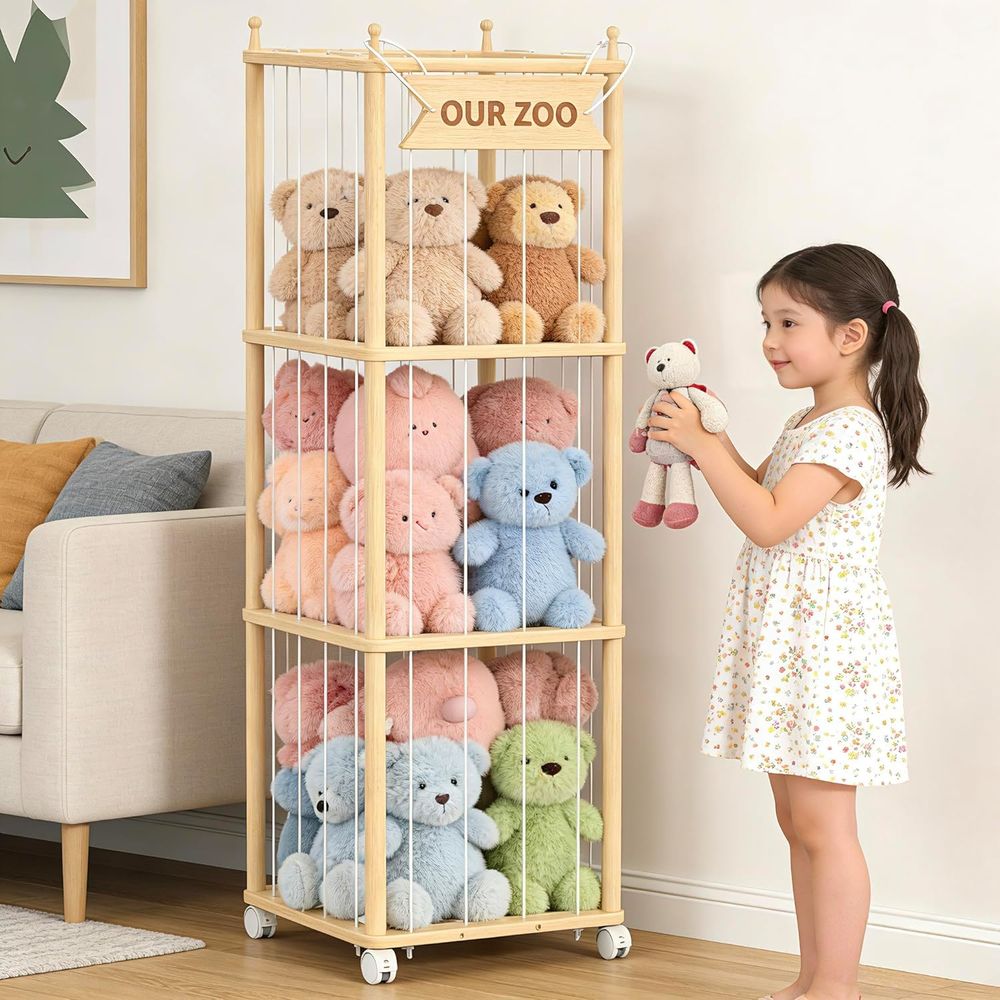 Animal Storage, Wooden Zoo Toy - Kids & Toys Expo Saudi Arabia incelemesi ve fiyatı