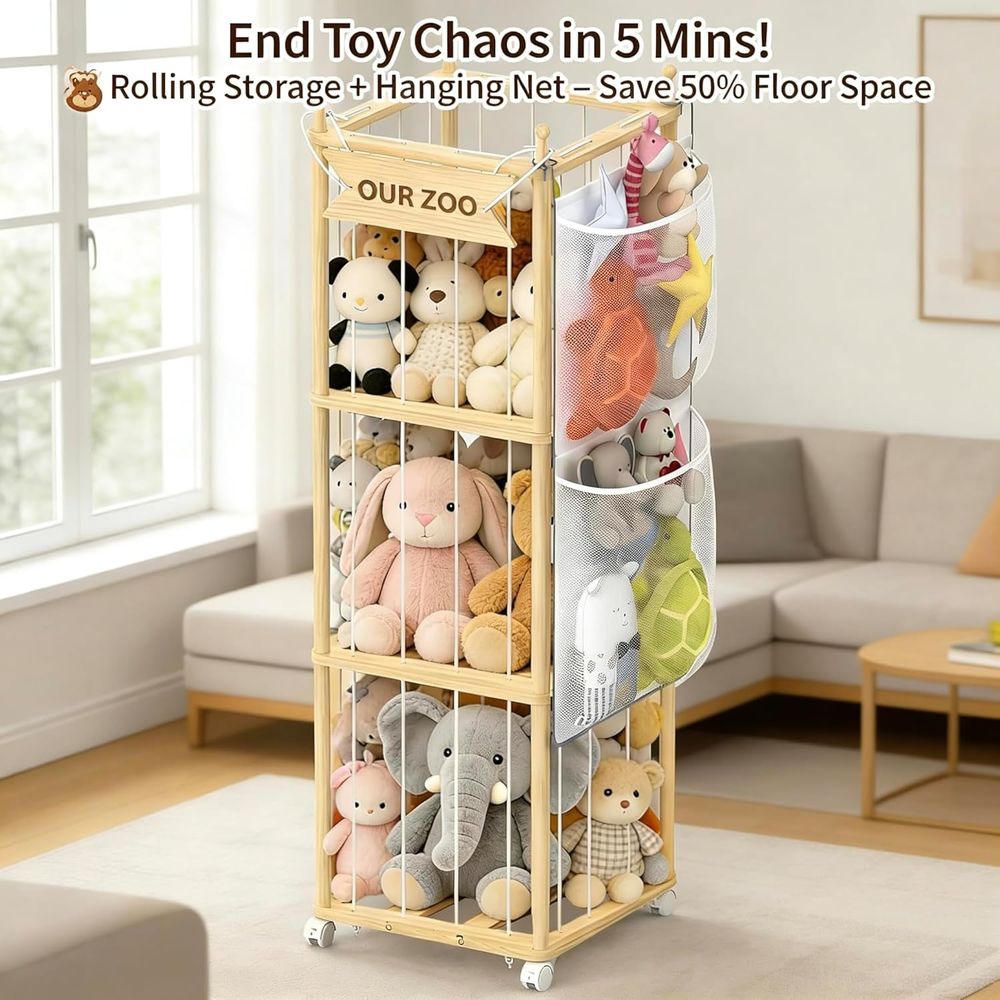 Animal Storage, Wooden Zoo Toy - Kids & Toys Expo Saudi Arabia incelemesi ve fiyatı