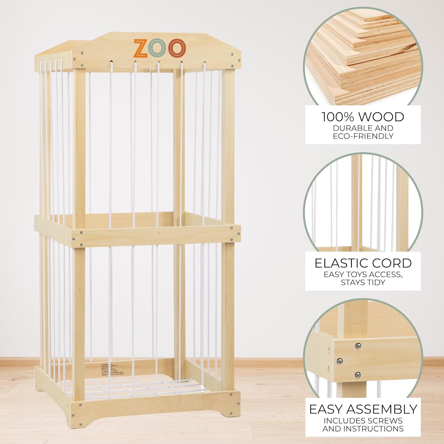 Easy Assembly Large Wooden Plu - Kids & Toys Expo Saudi Arabia incelemesi ve fiyatı
