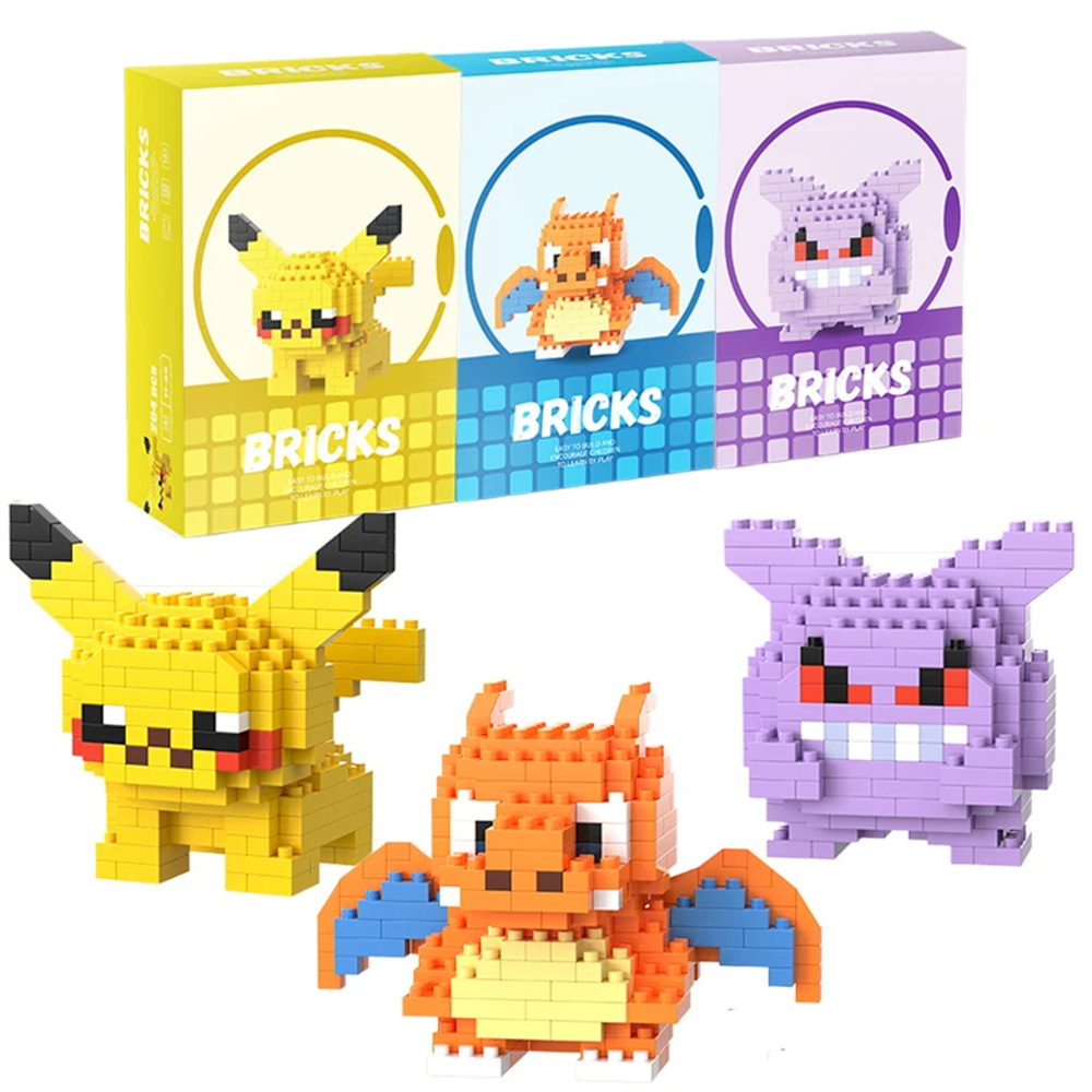 Pokemon Micro Building Blocks  - Kids Toys Blocks incelemesi ve fiyatı