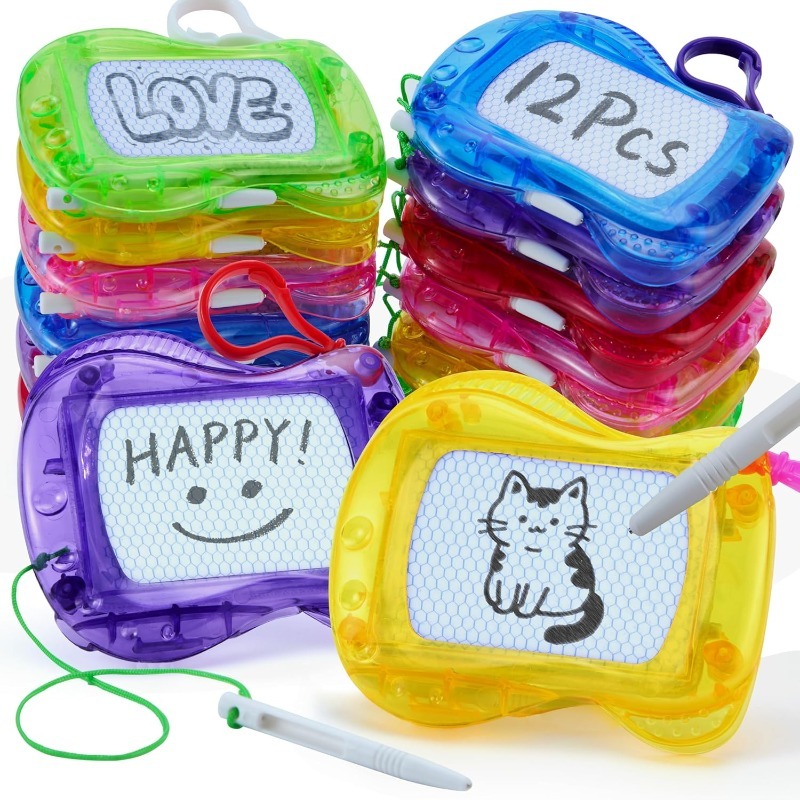 12 Pcs Mini Magnetic Drawing B - Magnetic Drawing Board incelemesi ve fiyatı