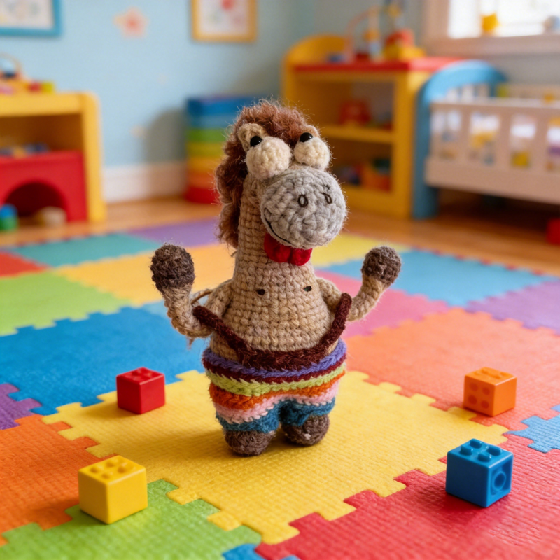 Custom Name Crochet Horse Plus - Kids Toys Names incelemesi ve fiyatı