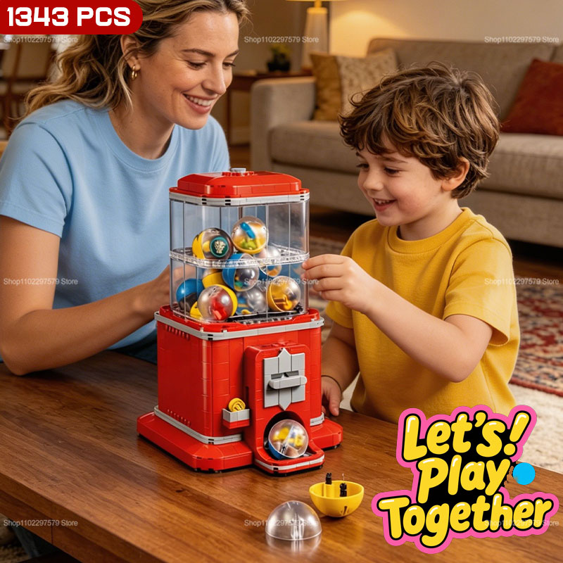 1343 PCS Vending Machine Build - Kids Toys Vending Machine incelemesi ve fiyatı
