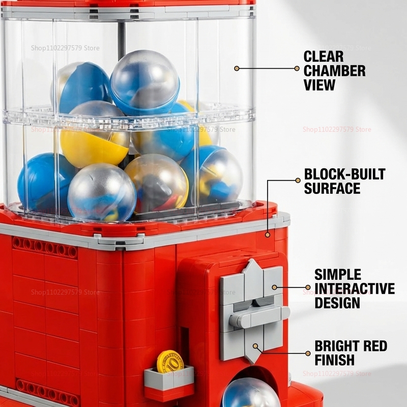 1343 PCS Vending Machine Build - Kids Toys Vending Machine incelemesi ve fiyatı