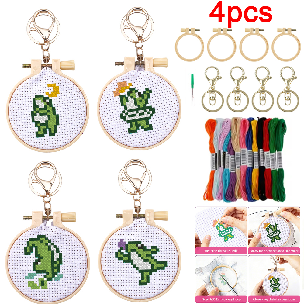 4pcs Embroidery Starter Kit DI - Kids & Toys Expo Saudi Arabia incelemesi ve fiyatı