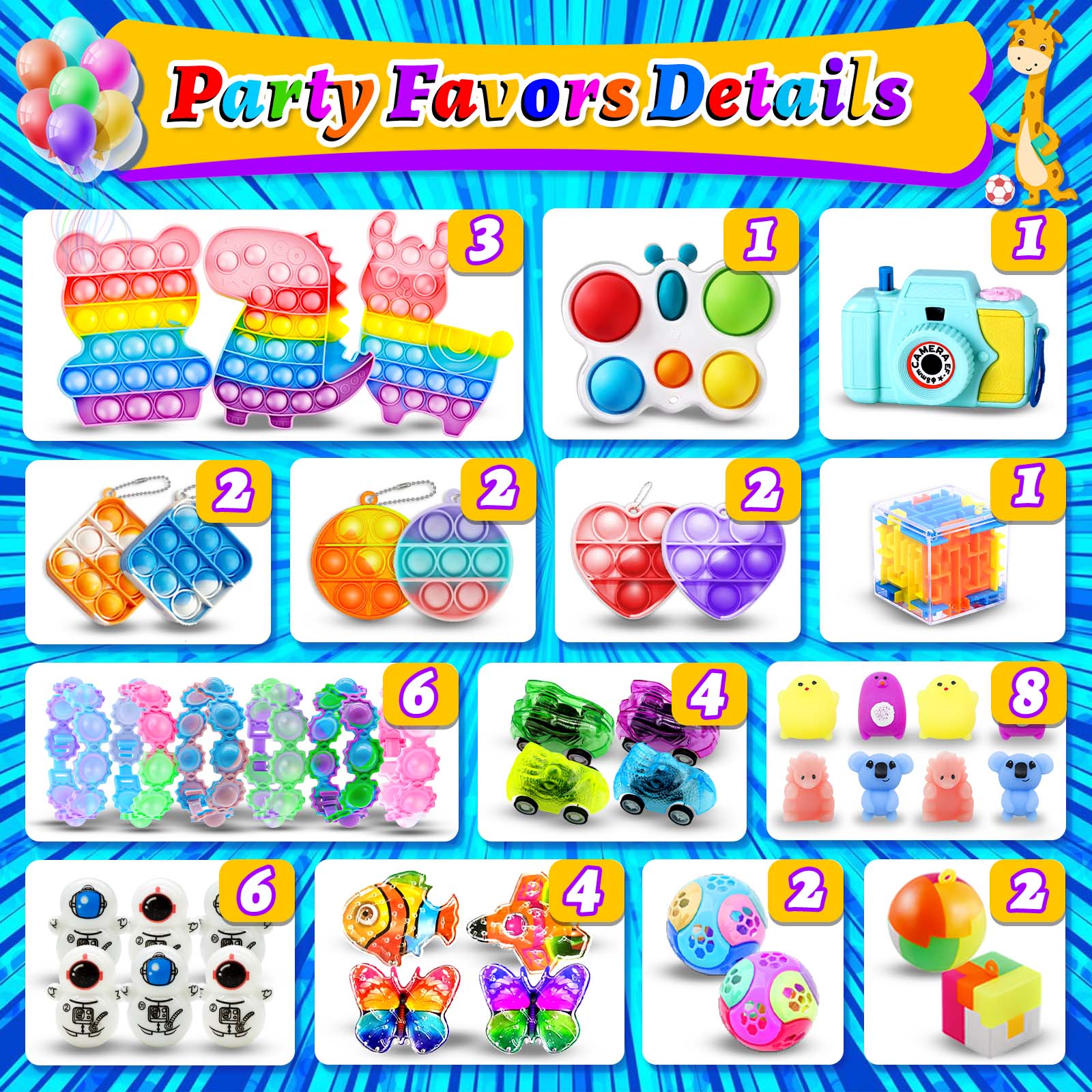 Fidgets Toys 324Pack for Kids  - Kids & Toys Expo Saudi Arabia incelemesi ve fiyatı