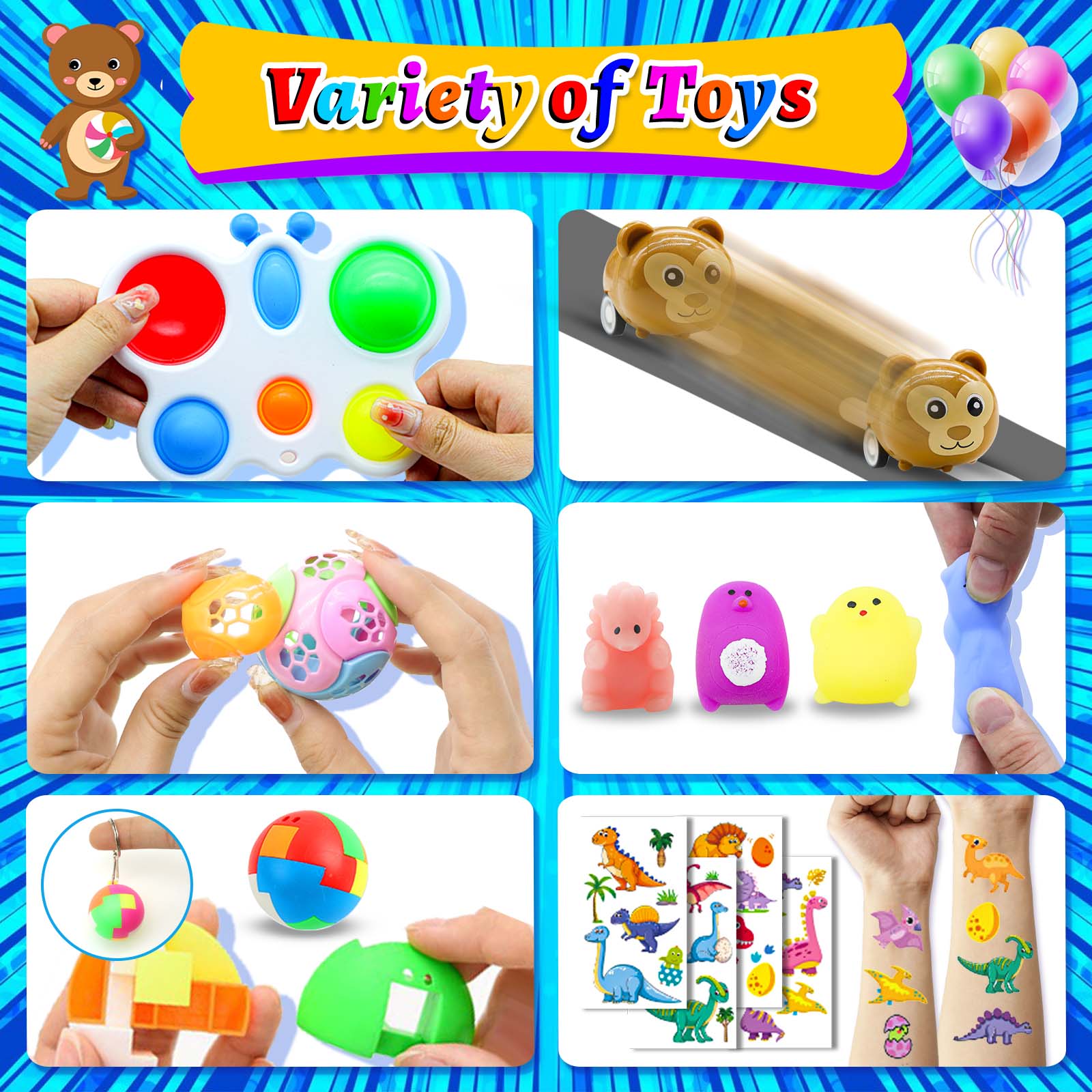 Fidgets Toys 324Pack for Kids  - Kids & Toys Expo Saudi Arabia incelemesi ve fiyatı