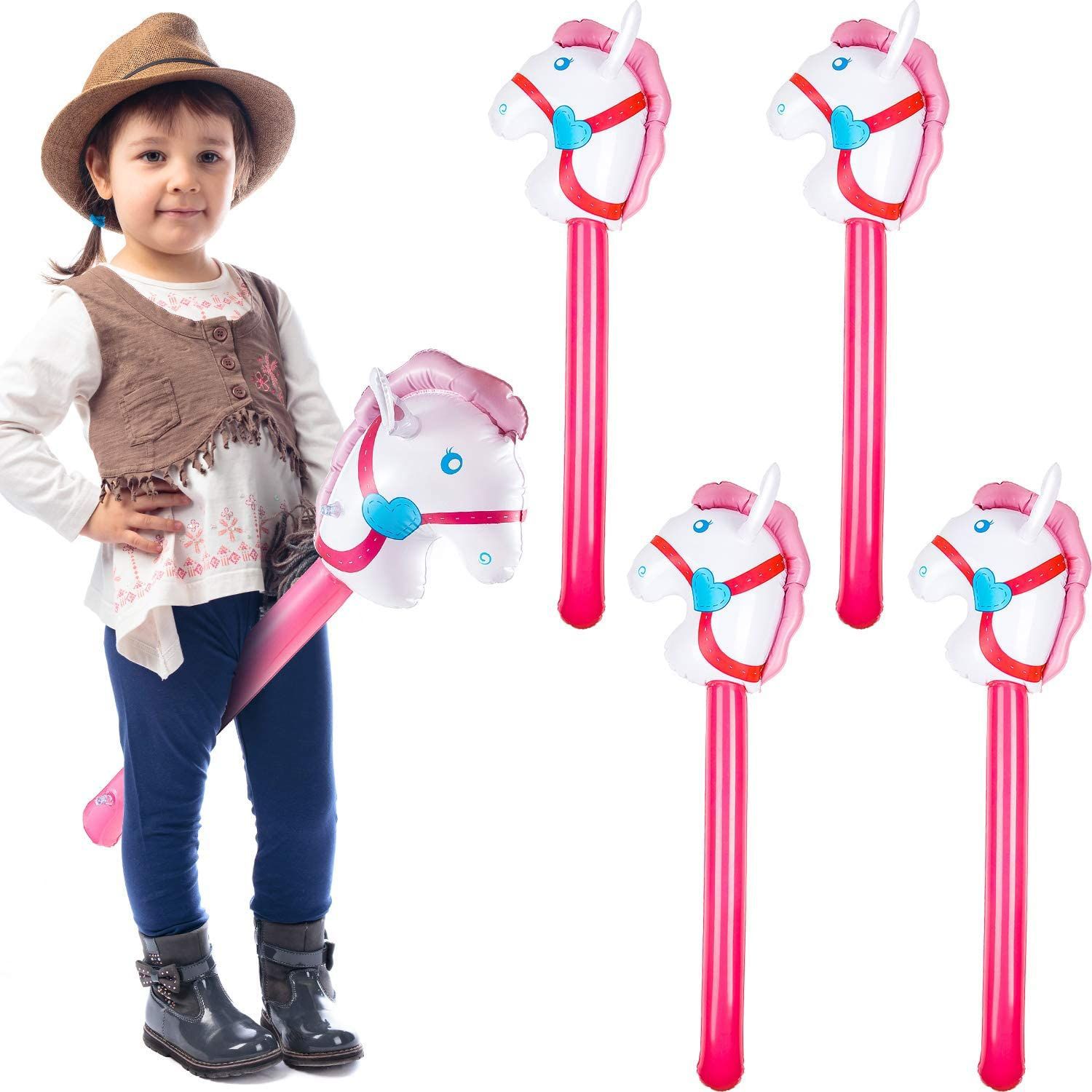 Inflatable Horsehead Stick Uni - Kids Toys Horse incelemesi ve fiyatı