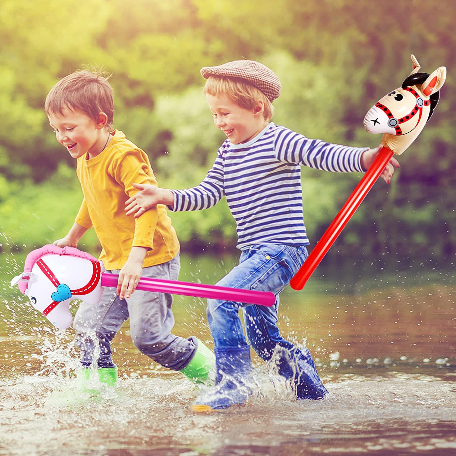 Inflatable Horsehead Stick Uni - Kids Toys Horse incelemesi ve fiyatı