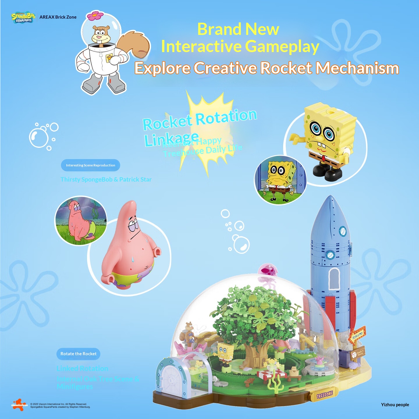 Areax Spongebob Sandy Cheeks D - Kids Toys Blocks incelemesi ve fiyatı