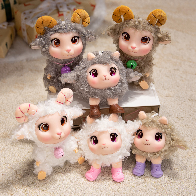 Kawaii Lamb Plush Toy Soft Vin - Kids Toys Animal incelemesi ve fiyatı