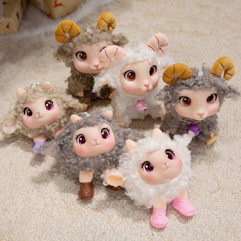 Kawaii Lamb Plush Toy Soft Vin - Kids Toys Animal incelemesi ve fiyatı