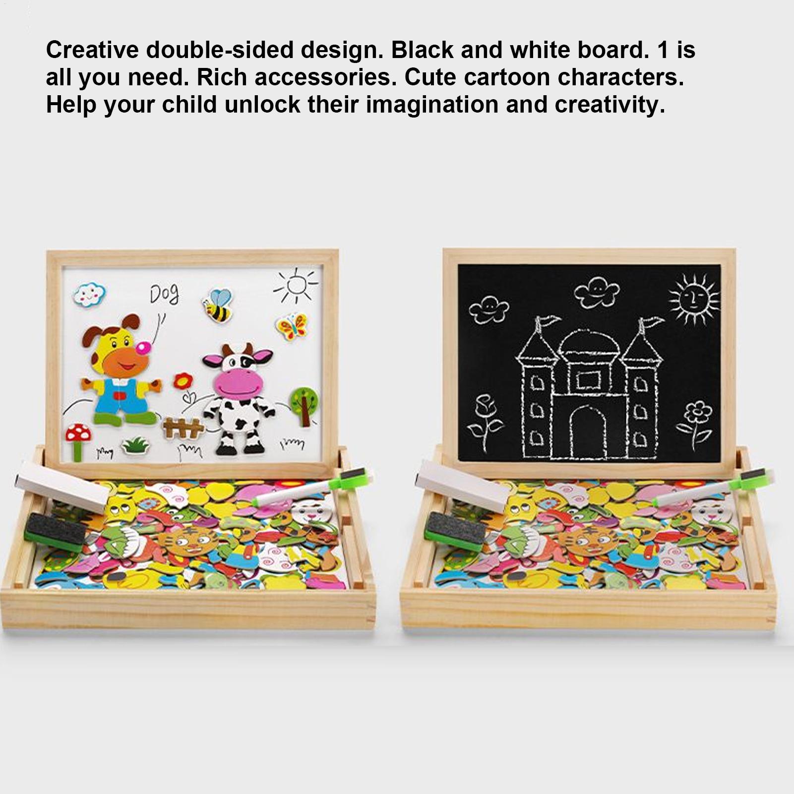 Kids Magnetic Board Wooden Kid - Magnetic Drawing Board incelemesi ve fiyatı