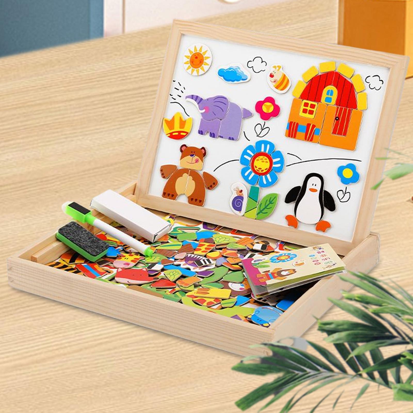 Kids Magnetic Board Wooden Kid - Magnetic Drawing Board incelemesi ve fiyatı