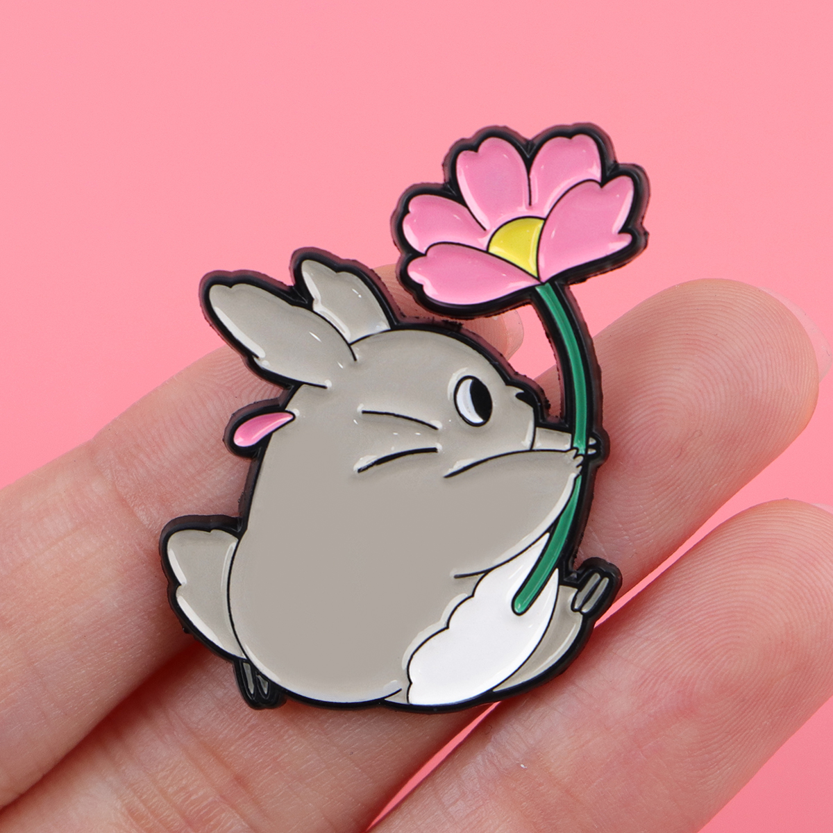 Cute Animal Enamel Pin Anime M - Kids Toys Animal incelemesi ve fiyatı