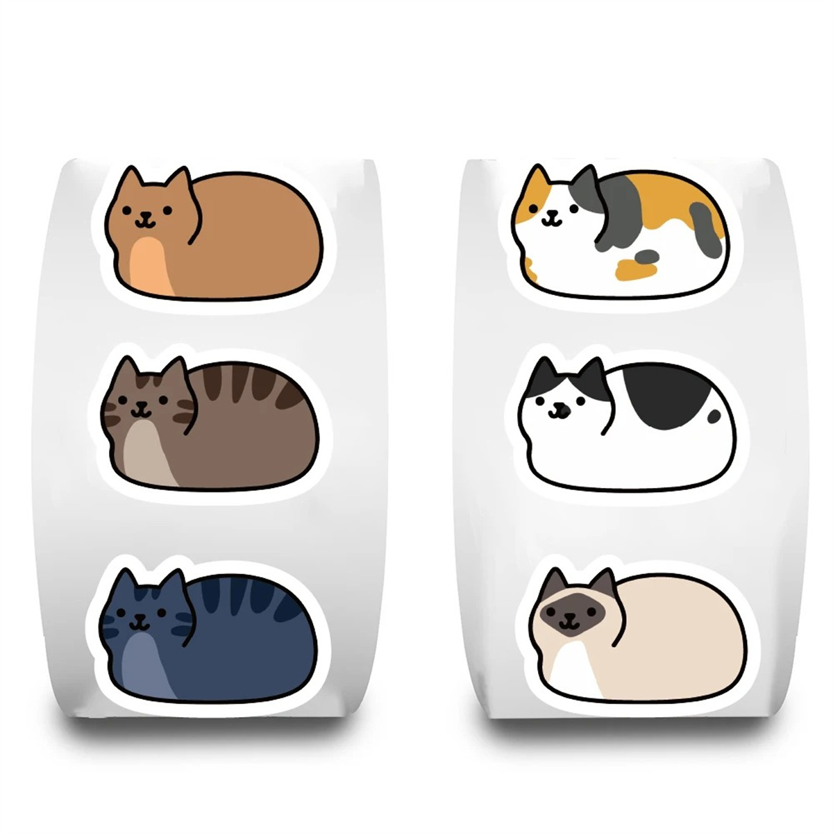 500PCS Cartoon Cat Stickers Dl - Kids Toys Names incelemesi ve fiyatı