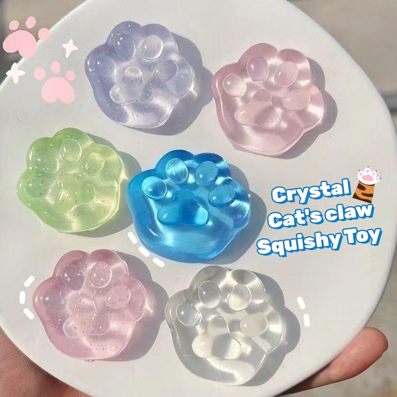 3PCS Kawaii Cat Paw Sticky Squ - Kids Toys Unique incelemesi ve fiyatı